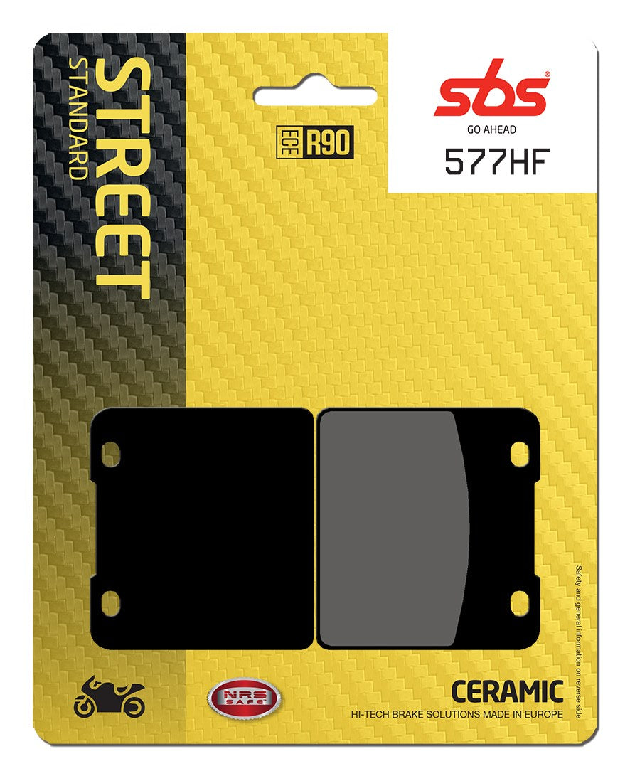 SBS FRICTION - Ceramic Front / Rear Brake Pads - 577HF-