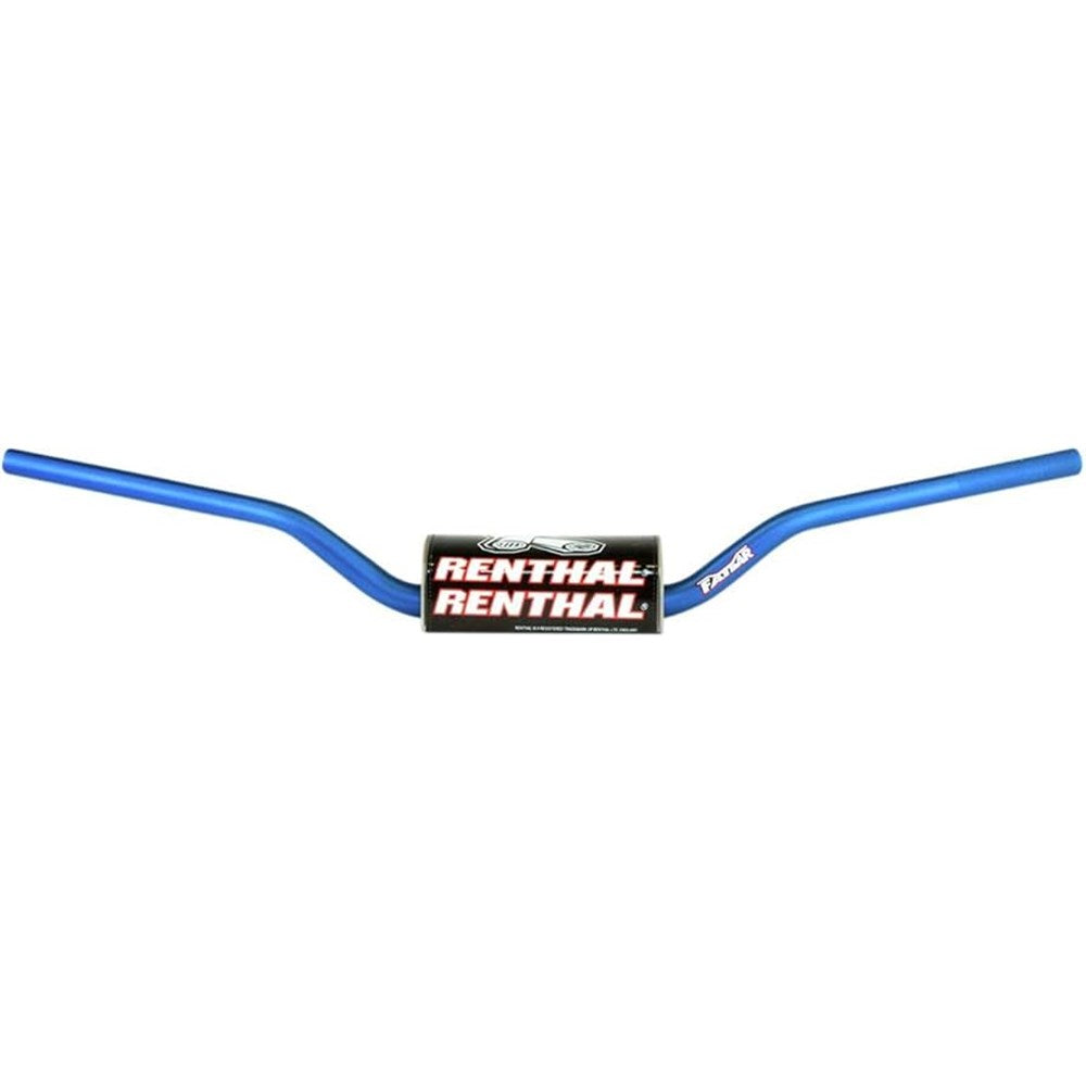RENTHAL FATBAR H/BAR RC/OEM HONDA/KAWASAKI BLU W/BAR PAD (604-01-BU)