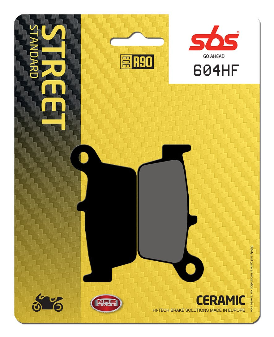 SBS FRICTION - Ceramic Rear Brake Pads (SBS 144) - 604HF-