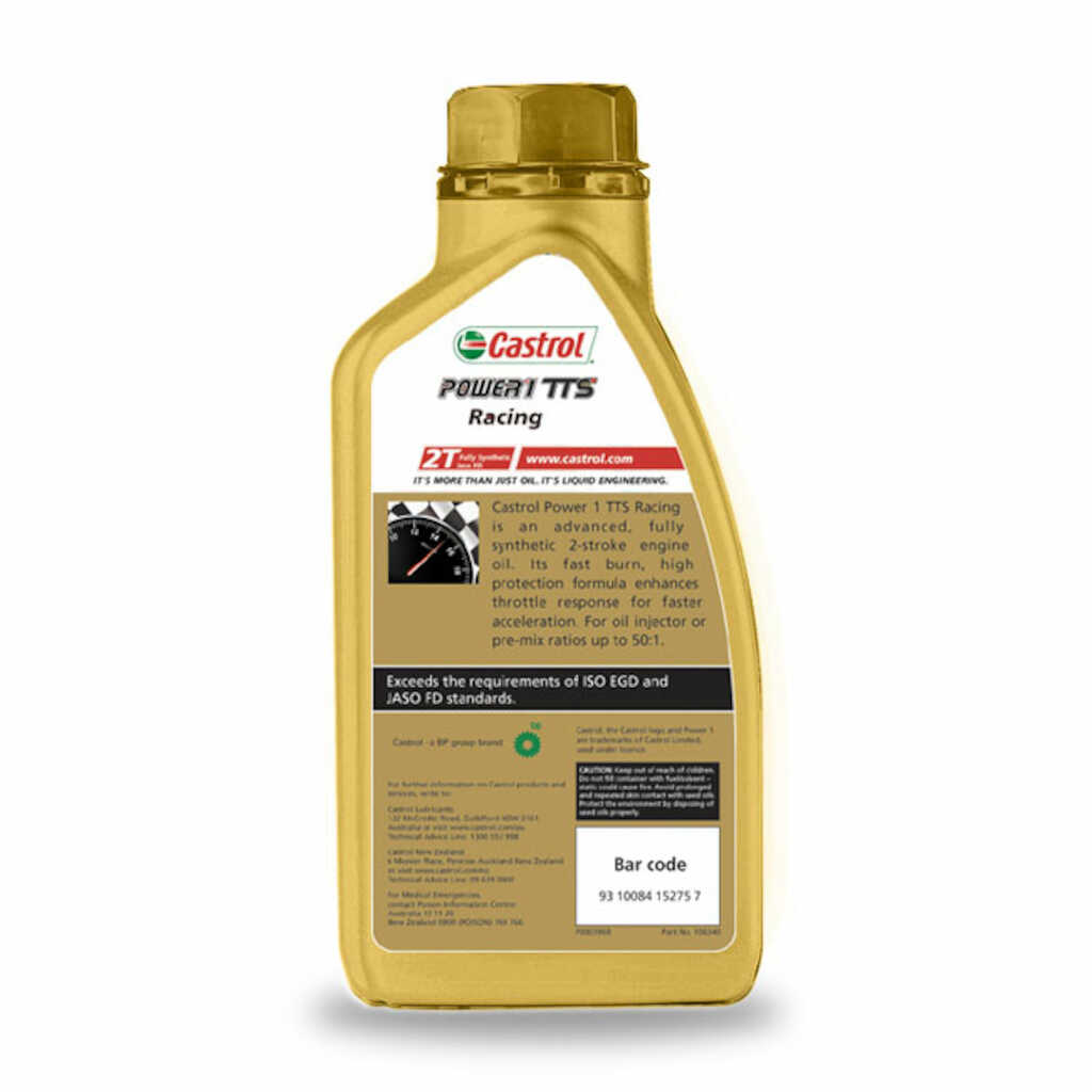Castrol Power 1 Racing 2T 2 Stroke Oil 1L