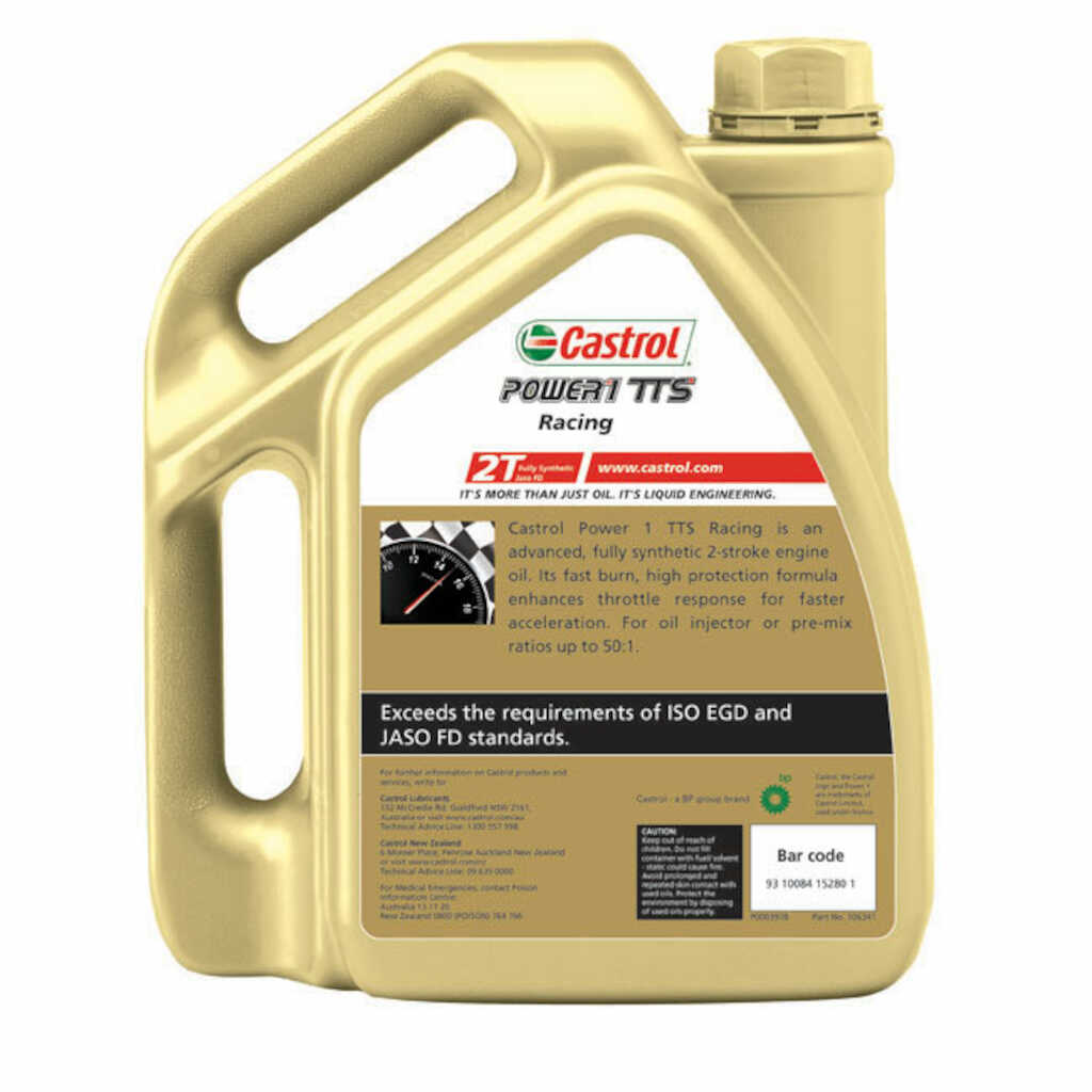 Castrol Power 1 Racing 2T 2 Stroke Oil 4L