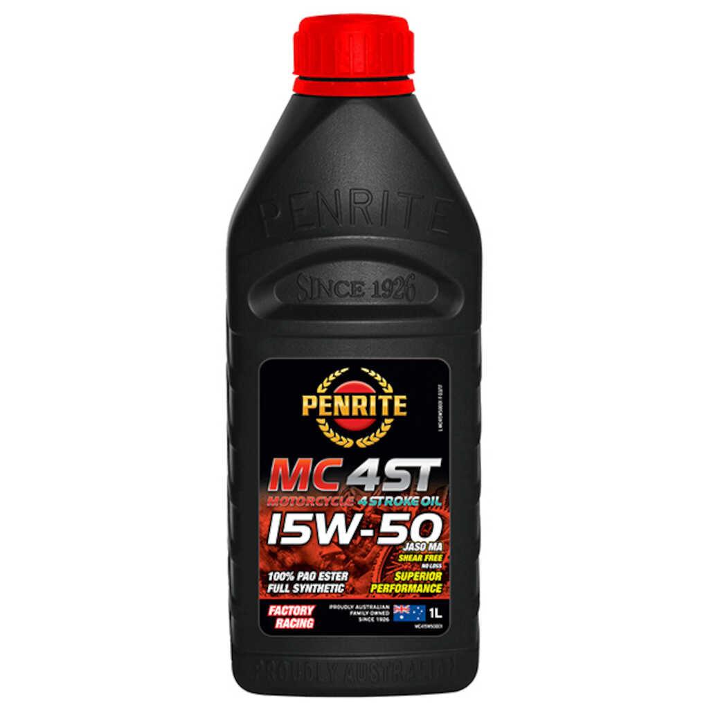 Penrite MC-4ST 15W-50 Full Synthetic 4 Stroke Oil 1L