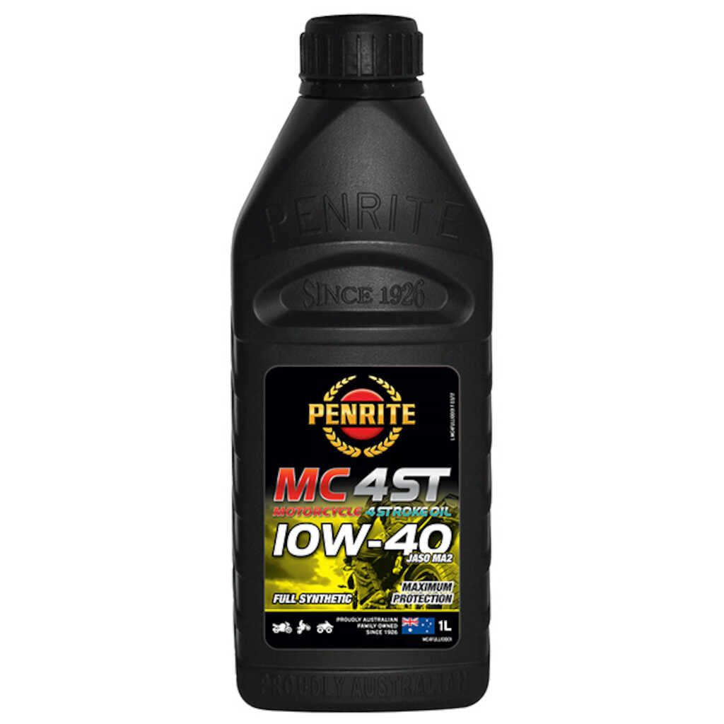 Penrite MC-4ST 10W-40 Full Synthetic 4 Stroke Oil 1L - SKU: 6107756
