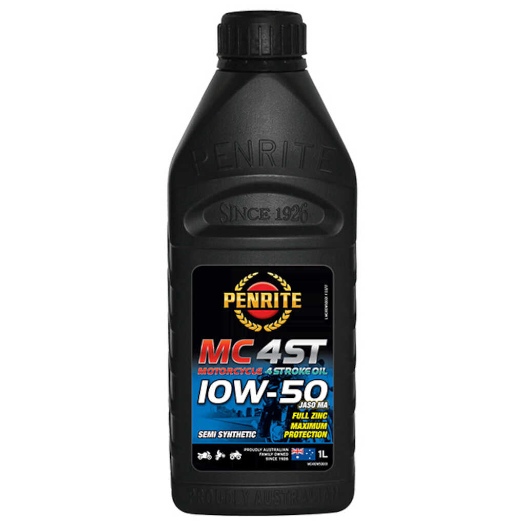 Penrite MC-4ST 10W-50 Semi Synthetic 4 Stroke Oil 1L