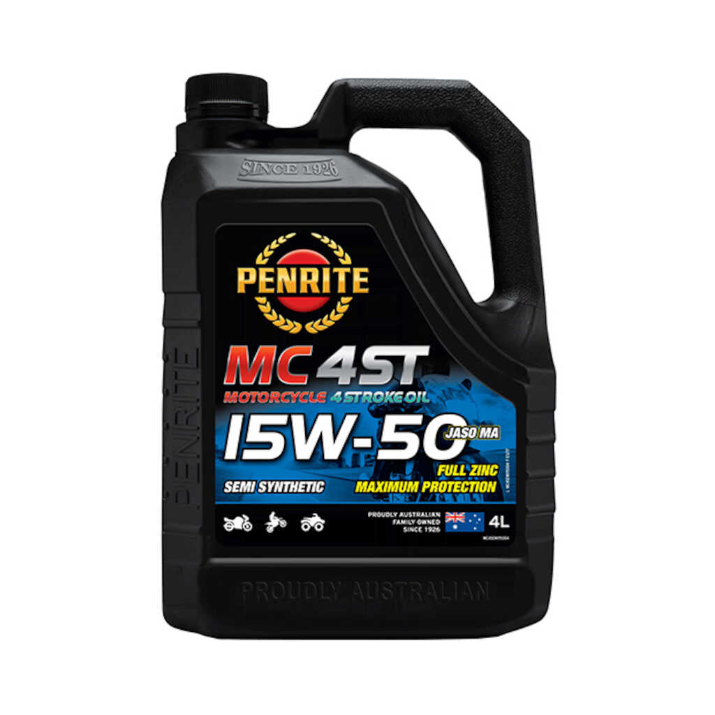Penrite MC-4ST 15W-50 Semi Synthetic 4 Stroke Oil 4L