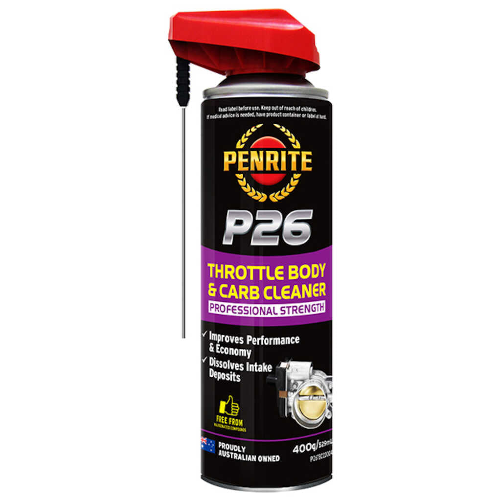Penrite P26 Throttle Body & Carb Cleaner 400mL