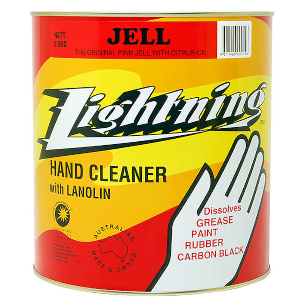 Lightning Cleaner Jell Hand Cleaner 6 Pack 500g