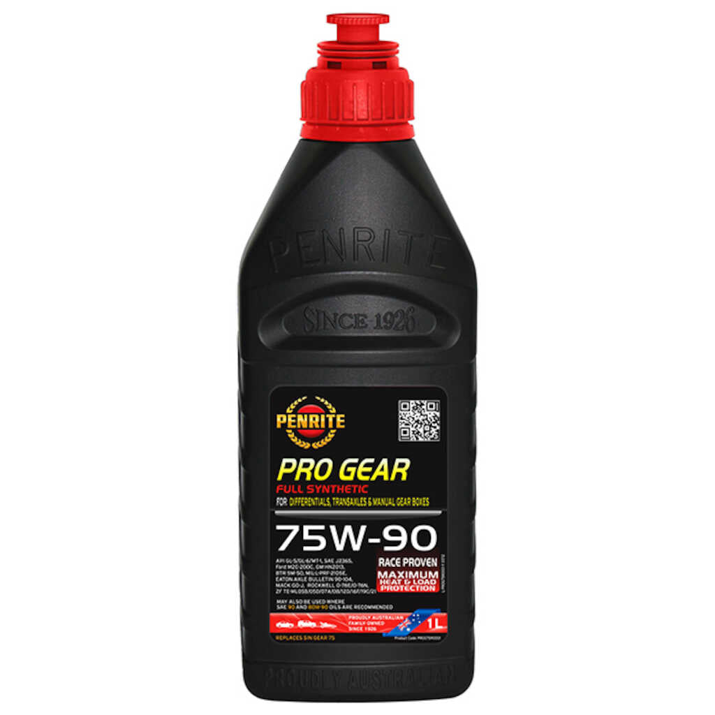 Penrite 75W-90 Premium Mineral Full Synthetic Pro Gear Oil 1L