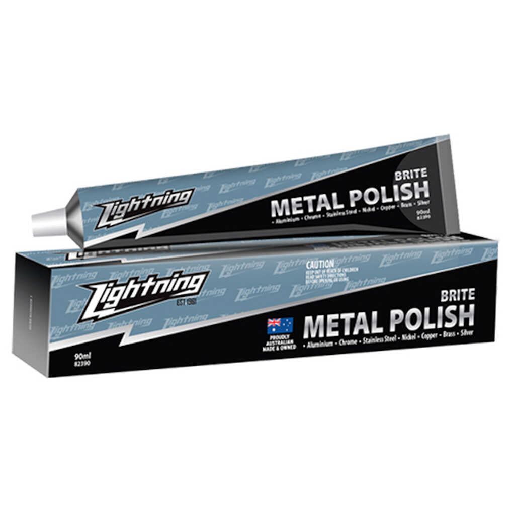 Lightning Cleaner Brite Metal Polish 6 Pack 90mL