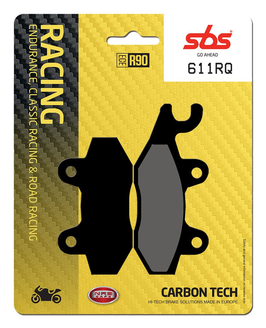SBS FRICTION - Carbon Tech Racing Rear Brake Pads (SBS 197) - 611RQ-