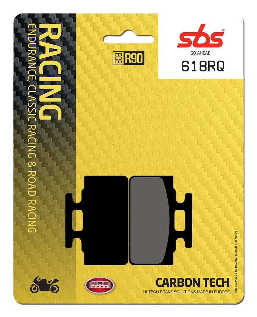 SBS FRICTION - Carbon Tech Racing Rear Brake Pads (SBS 110) - 618RQ-