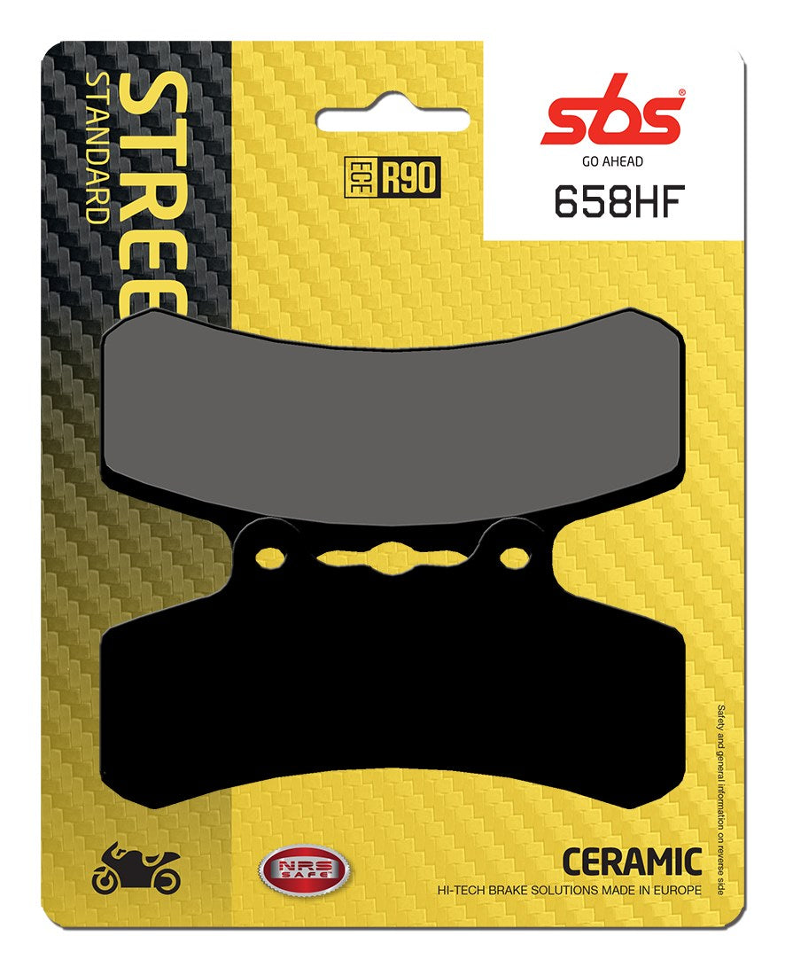 SBS FRICTION - Ceramic Front Brake Pads - 658HF-