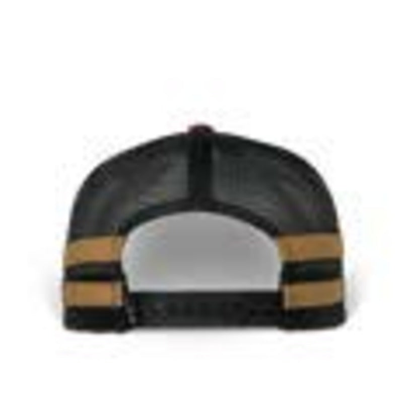 BACKLINE TRUCKER HAT BRICK/BLACK/MUSTARD (3614)