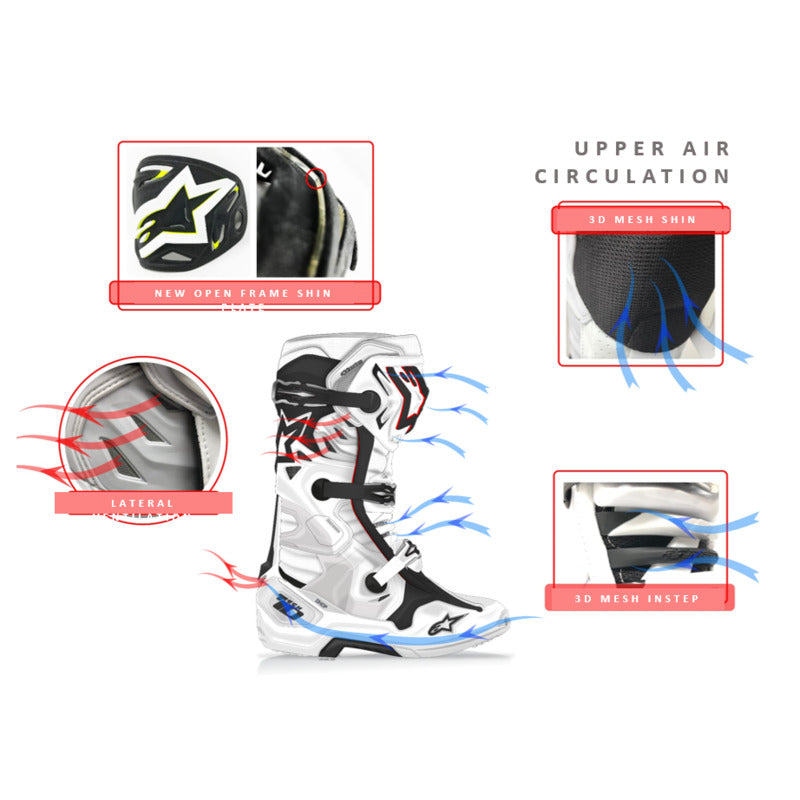 TECH 10 (MY20) SUPERVENTED WHITE (0020)