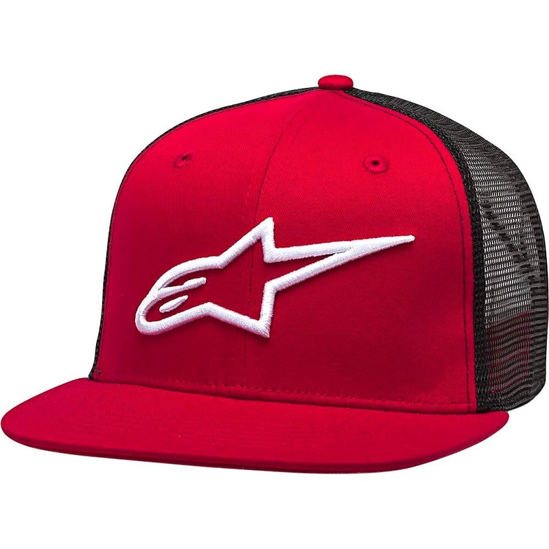 CORP TRUCKER HAT RED/BLACK (3010)