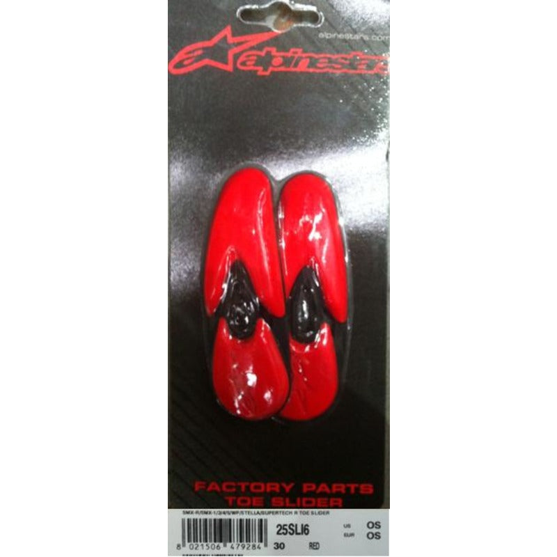 TOE SLIDER ALL LATE RED | supertech R /smx R /smx 5 /smx 4 /smx 2 /new smx 1 /