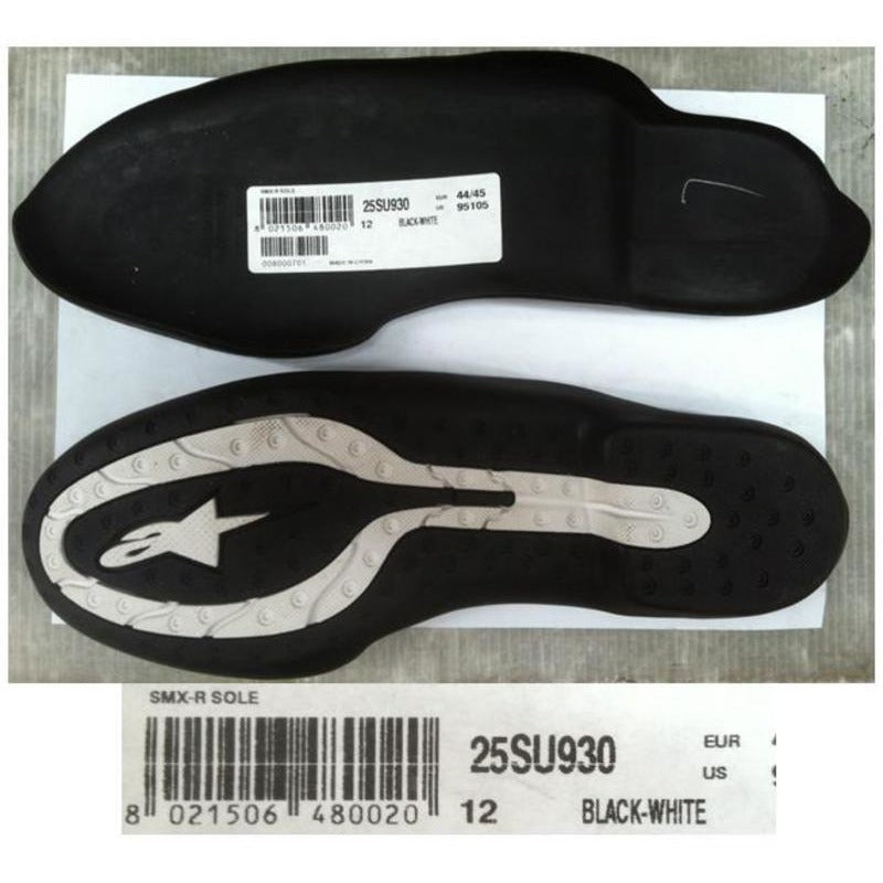 SOLE SMX-R BLACK/WHITE 44/45