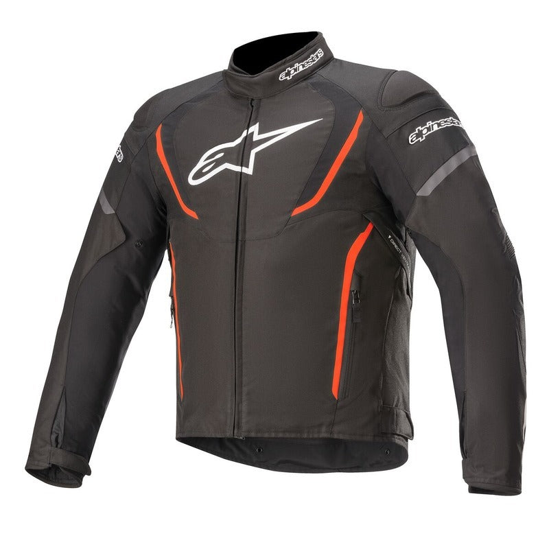 T JAWS V3 WP JACKET BLACK RED FLURO (1030)