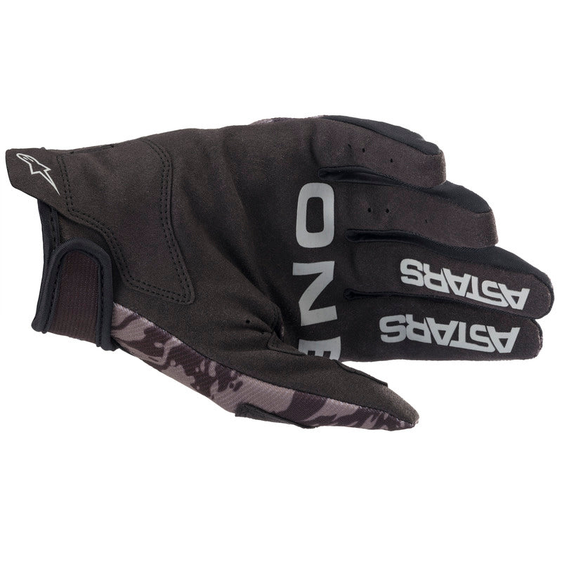 2022 YOUTH RADAR GLOVES BLACK/GREY/CAMO (0106)
