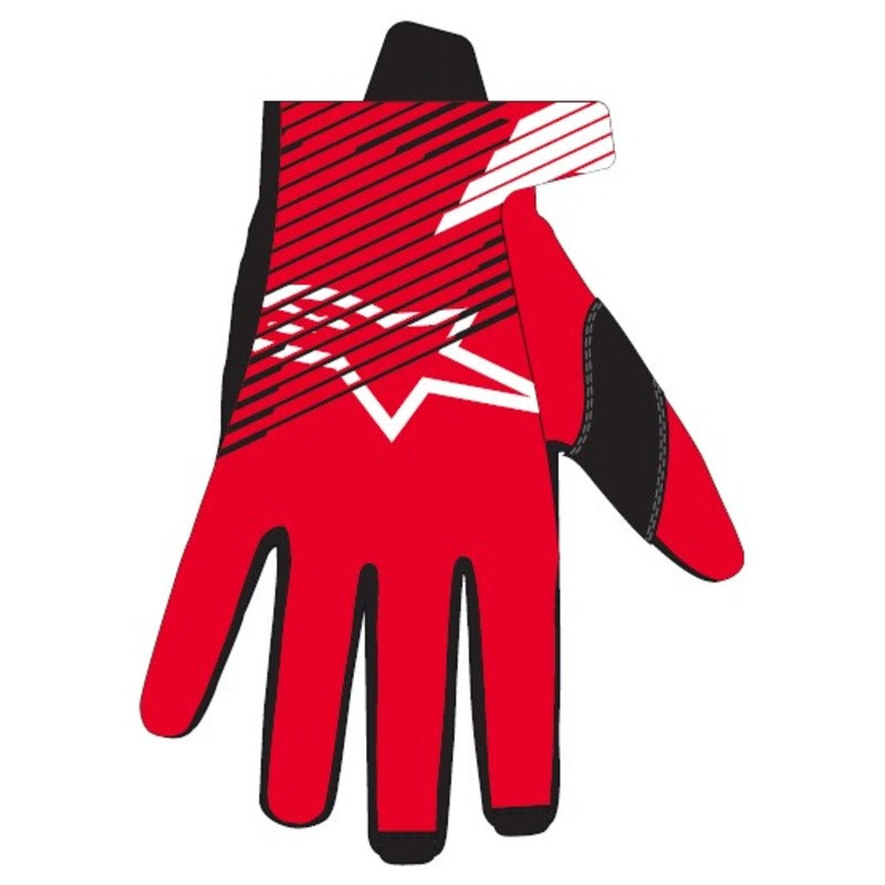 2025-2026 RADAR PRO GLOVES BRIGHT-RED (3010)