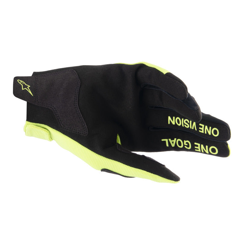 2024-2026 RADAR GLOVES YELLOWFLURO BLACK (0551)
