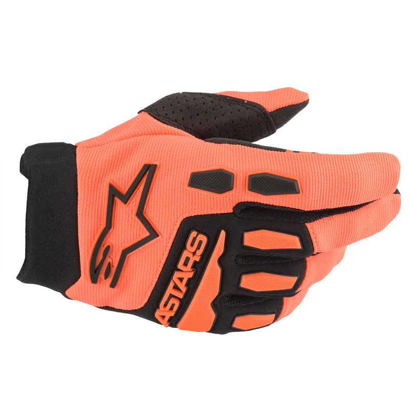 2022-2025 FULL BORE GLOVES ORANGE BLACK (0041)