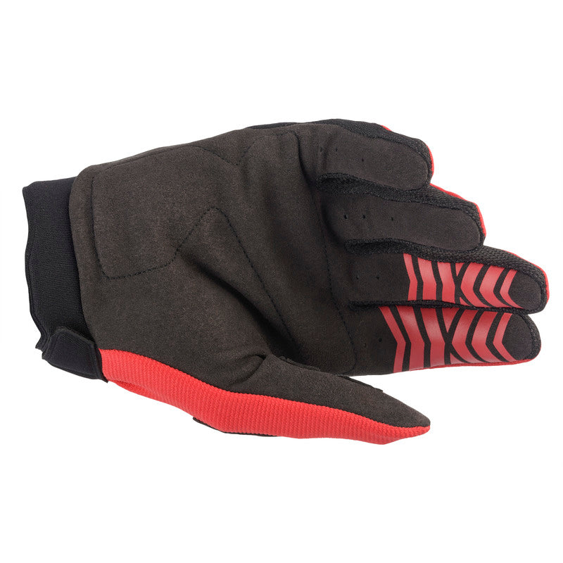 2022-2025 FULL BORE GLOVES BRIGHT-RED BLACK (3031)