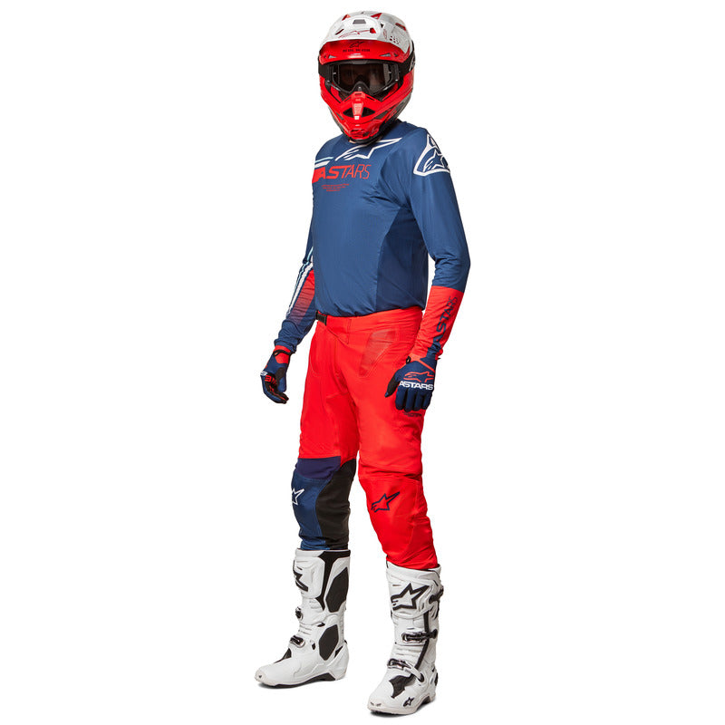 2022 SUPERTECH BLAZE PANTS RED/BLUE/WHITE (3372)