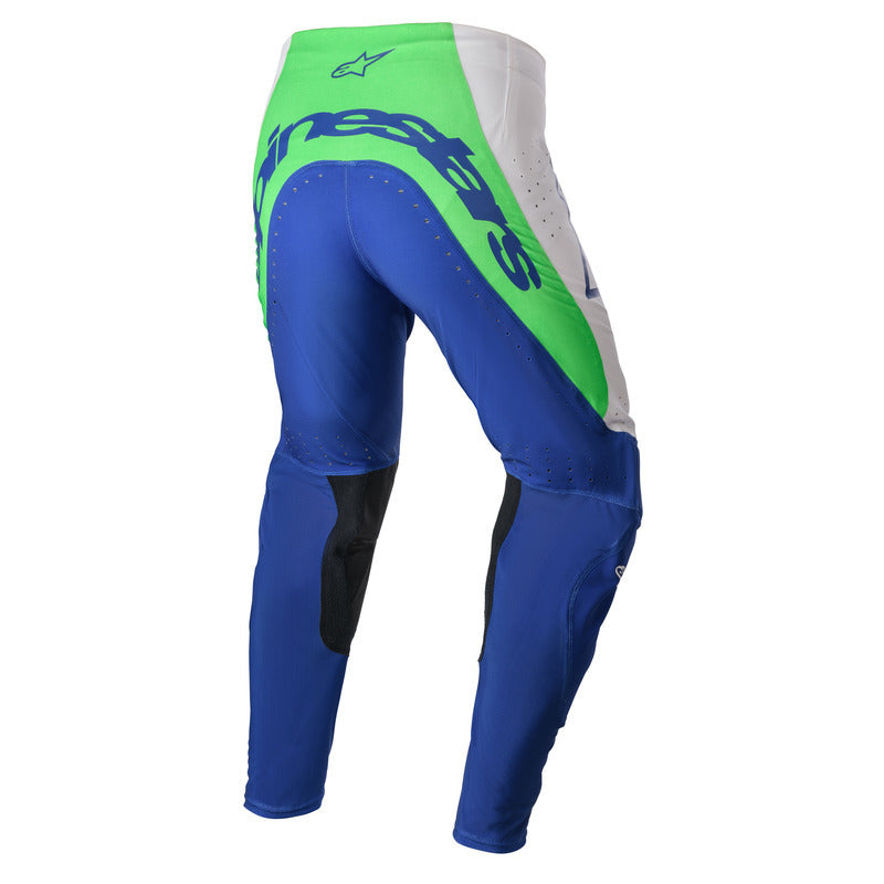 2023 SUPERTECH RISEN PANTS.... BLUE RAY WHITE GREENFLURO (7026)