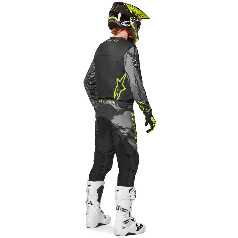 2022 RACER TACTICAL JERSEY BLK GRYCAM YEFLU (1154)
