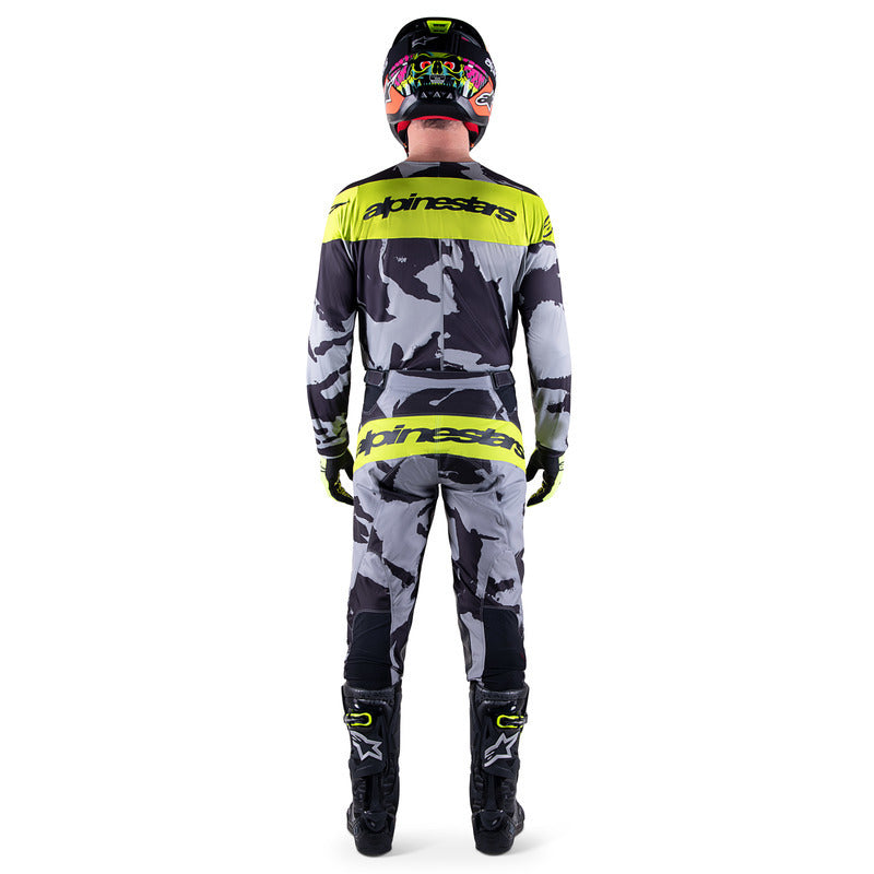 2023 RACER TACTICAL JERSEY CAST GRAY CAMO YELLOWFLURO (9255)