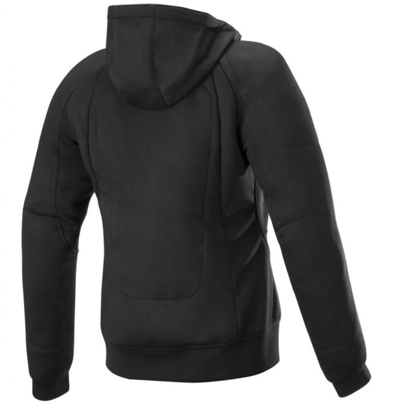 WOMENS CHROME HOODIE BLACK (0010)