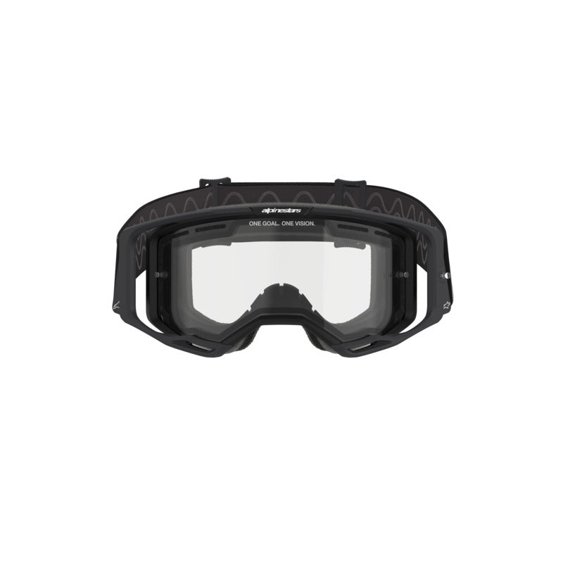 VISION 8 CORP GOGGLE | BLACK (1517) | DUAL PANE CLEAR LENS