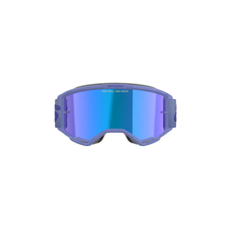 VISION 5 WORDMARK GOGGLE | PURPLE (3116) | MIRROR BLUE LENS