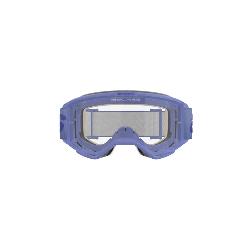 VISION 5 WORDMARK GOGGLE | PURPLE (3098) | CLEAR LENS