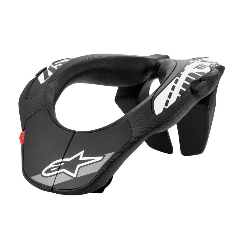 2023 YOUTH NECK SUPPORT BLACK/WHITE (0012)