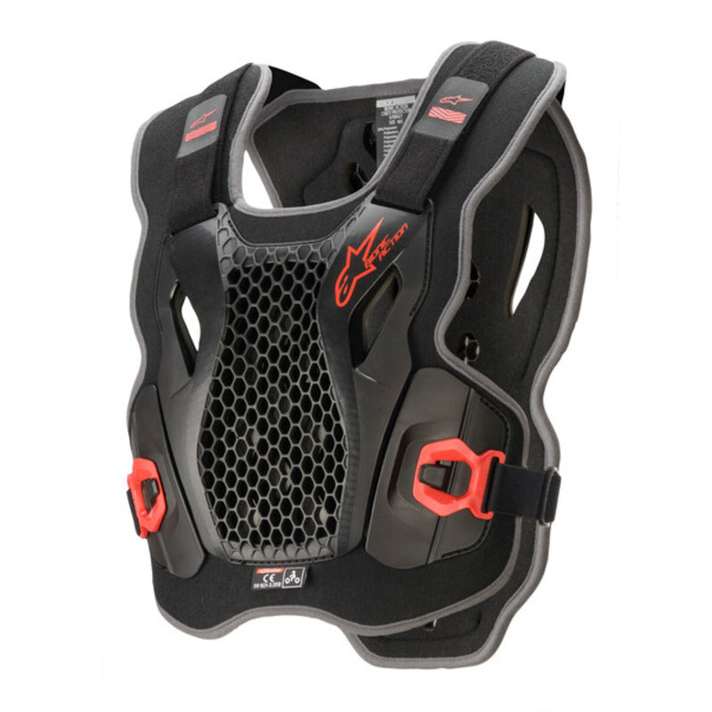BIONIC ACTION CHEST PROTECTOR | BLACK RED XL/2X