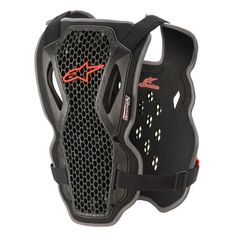 BIONIC ACTION CHEST PROTECTOR | BLACK RED M/L