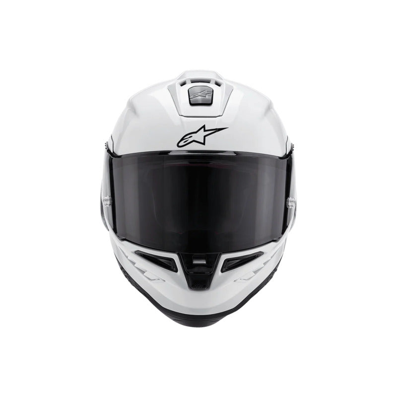 SUPERTECH SR10 SOLID HELMET ECE 22.06 WHITE GLOSS BLACK MATT (2170)
