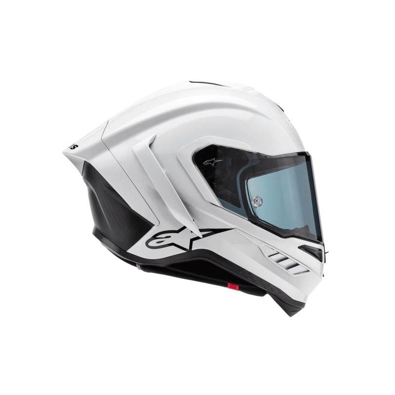 SUPERTECH SR10 SOLID HELMET ECE 22.06 WHITE GLOSS BLACK MATT (2170)