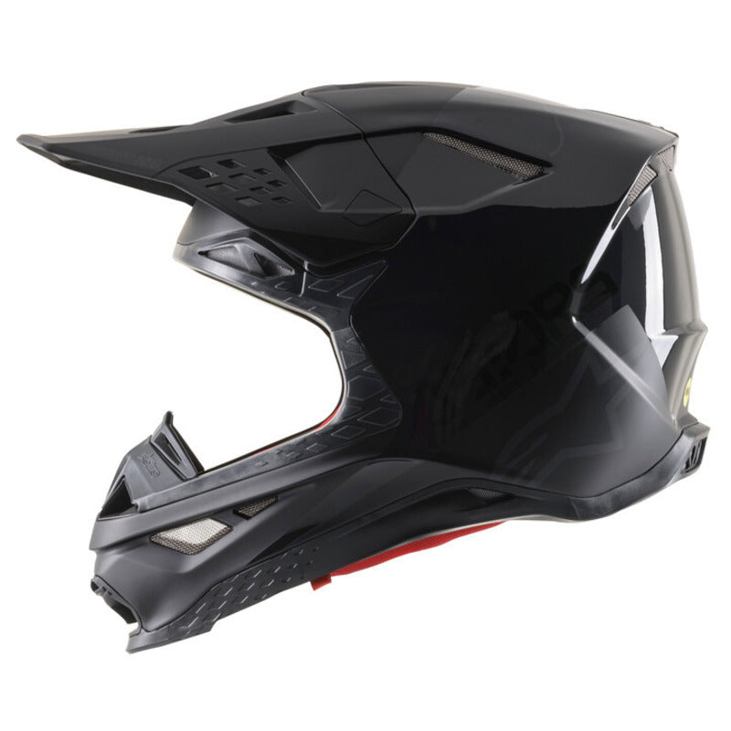 SUPERTECH SM8 ECHO HELMET ECE BLACK ANTHRACITE M&G (1146)