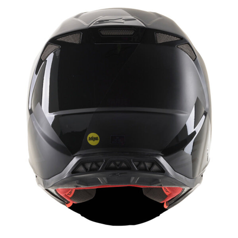 SUPERTECH SM8 ECHO HELMET ECE BLACK ANTHRACITE M&G (1146)