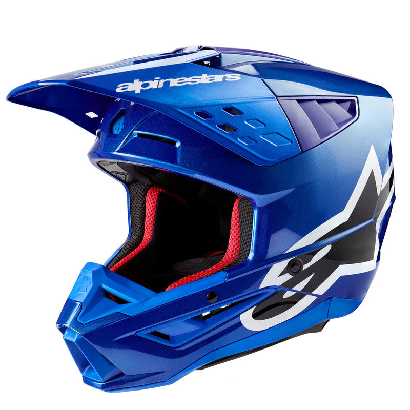 SM5 CORP HELMET ECE 22.06 BLUE GLOSS (7900)