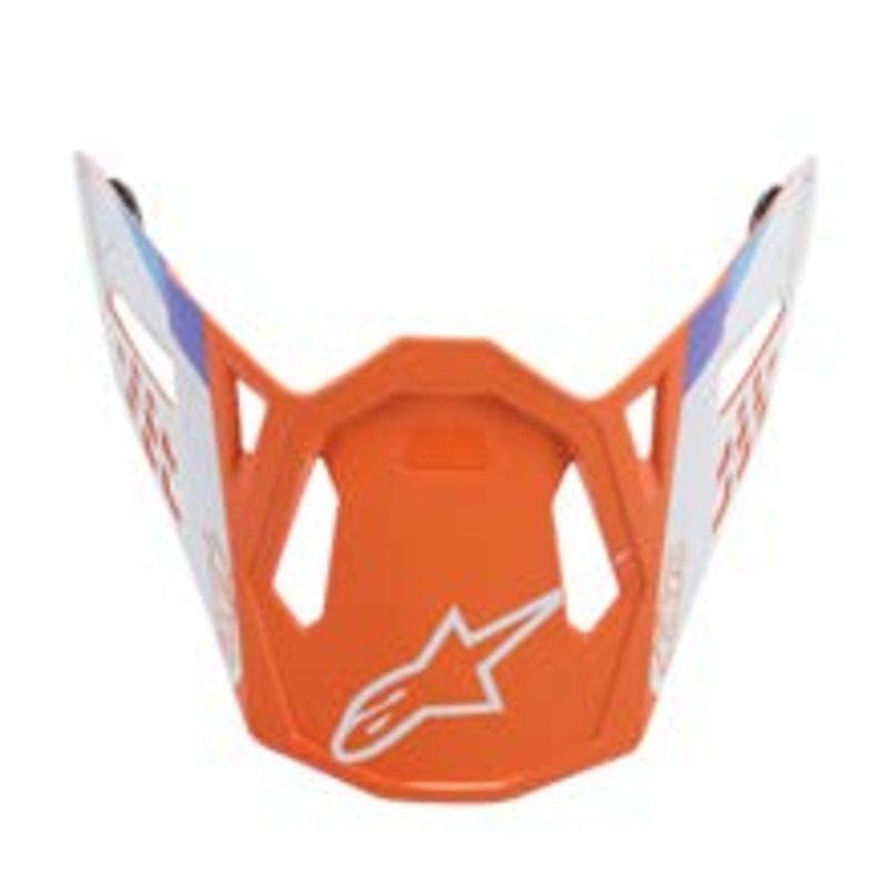 VISOR SM8 - CONTACT - SILVER ORANGE MATT (4000)