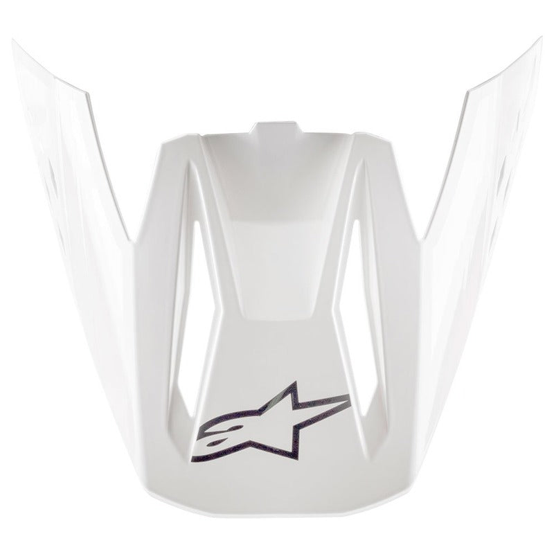 VISOR SM5 SOLID WHITE GLOSSY (2180)