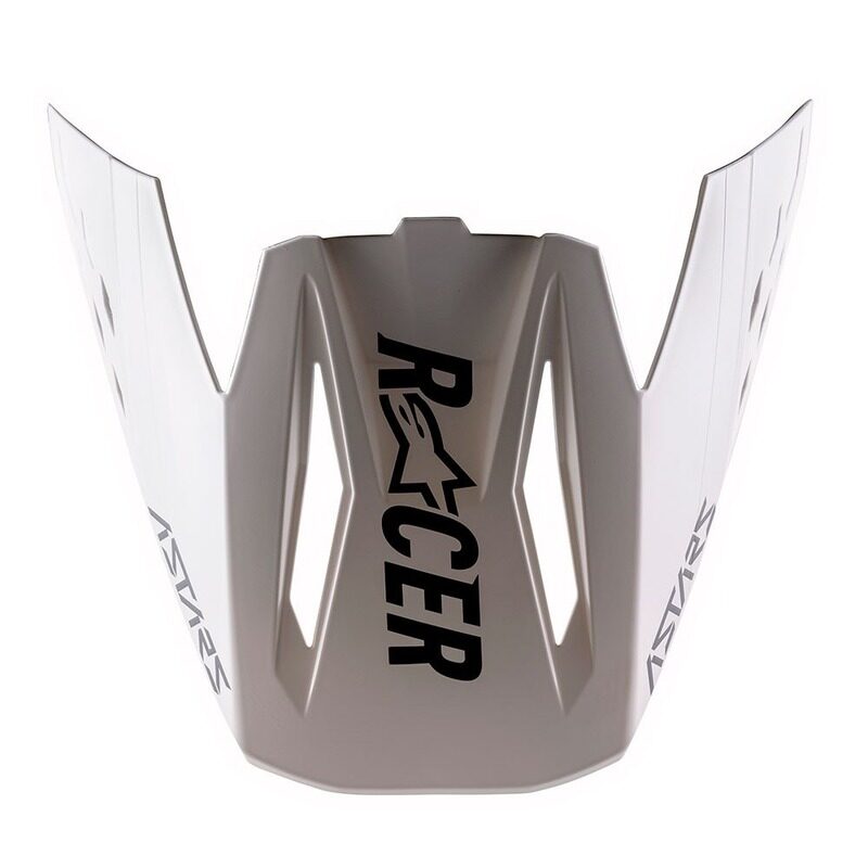 VISOR SM5 RAYON WHITE BLACK MATT (2011)