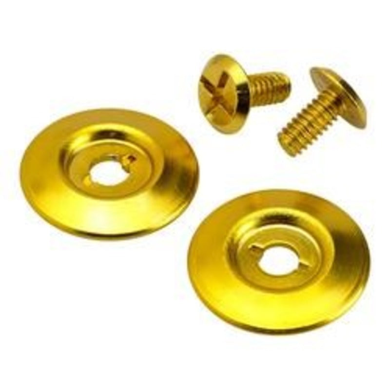GRINGO S / LANE SPLITTER HARDWARE KIT - SILVER SCREW / BRONZE BASEPLATE