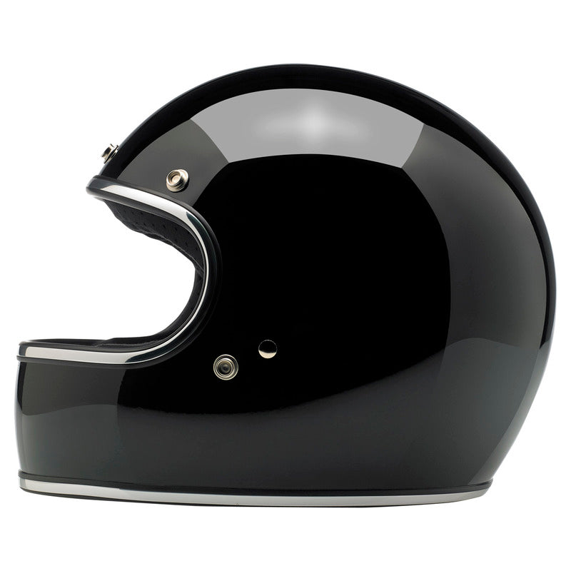 BW1002 GRINGO ECE HELMET GLOSS BLACK (0101)