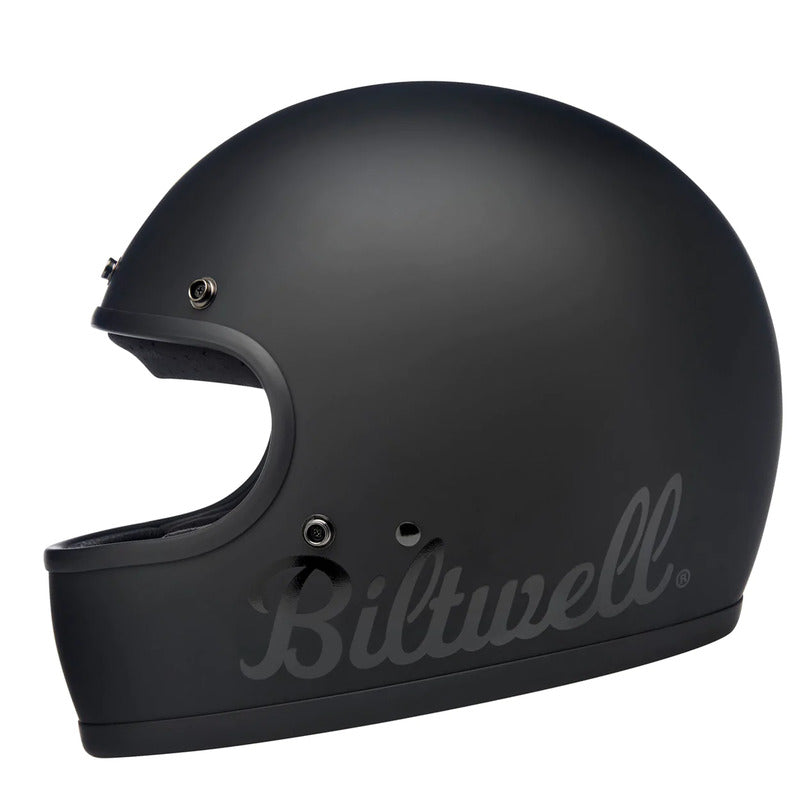 BW1002 GRINGO ECE HELMET FACTORY FLAT BLACK (0638)