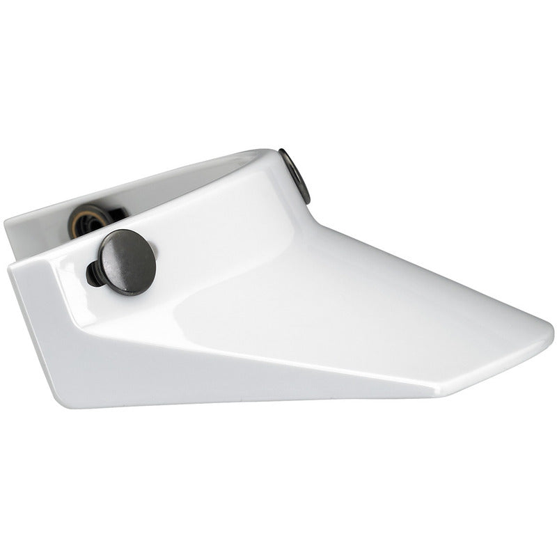 BW2002 MOTO VISOR VISOR WHITE (0562)